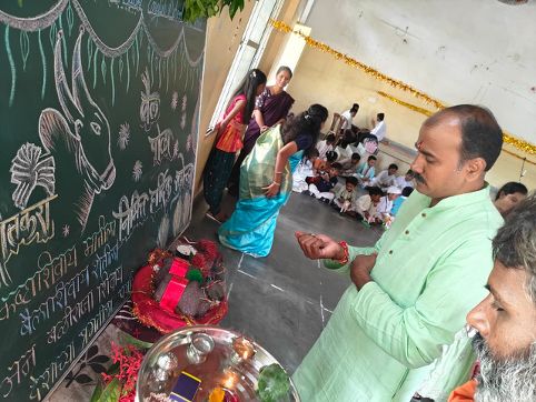 Pola festival school celebration photo